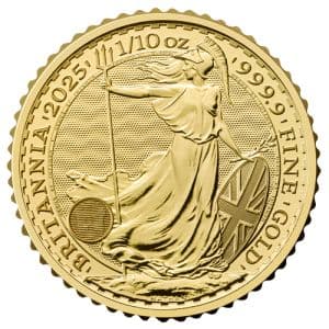 Imagen del producto 1/10 oz Gold Britannia 2025