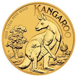 Imagen del producto1/2 oz Gold Kangaroo Nugget 2023