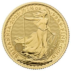 Imagen del producto 1/4 oz Gold Britannia 2025