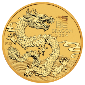 Imagen del producto1/4 oz Gold Coin Dragon 2024, Lunar Series III