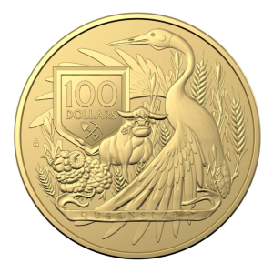 Imagen del producto1 oz Gold Australien Coat of Arms 2023
