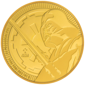 Imagen del producto 1 oz Gold Star Wars Dart Vader 2018