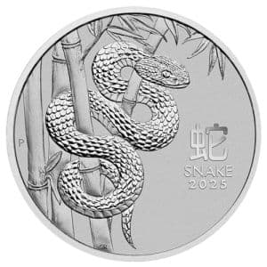 Imagen del producto1 oz Platin Schlange 2025, Lunar Serie III