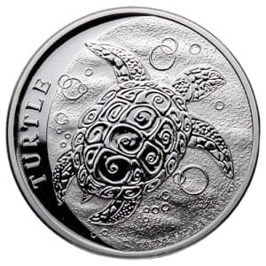 Imagen del producto1 oz Silver Coin Niue Turtle 2022
