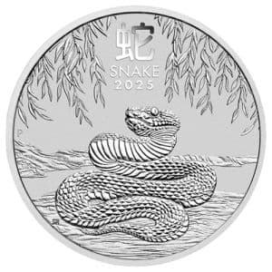 Imagen del producto1 oz Silver Snake 2025, Lunar Series III
