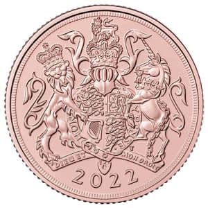 Imagen del producto1 Pound Gold Sovereign, Elizabeth II 2022