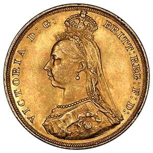 Imagen del producto1 Pound Gold Sovereign, Victoria Jubilee