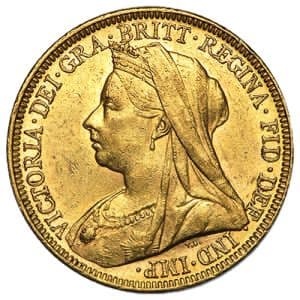 Imagen del producto1 Pound Gold Sovereign, Victoria Old