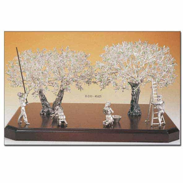 Imagen del productoOLIVO ESMALTADO DOBLE 4 FIGURAS 45X25