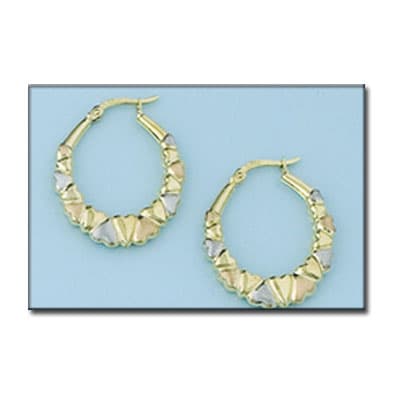 Imagen del producto AROS ORO 18KL TRICOLOR