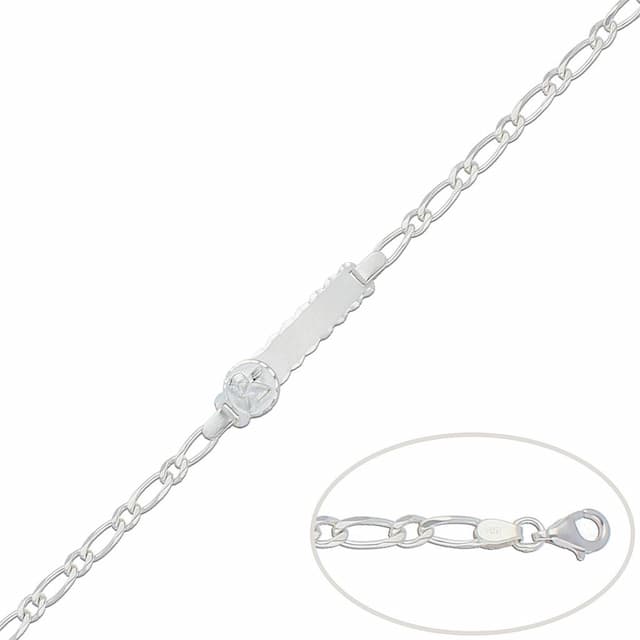 Imagen del productoPULSERA PLATA 925MM ANGEL - 17.50CM