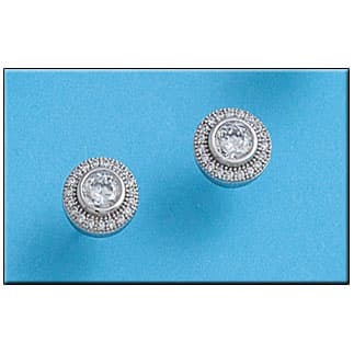 Imagen del productoPENDIENTES PLATA 925MM REDONDO CIRCONITAS