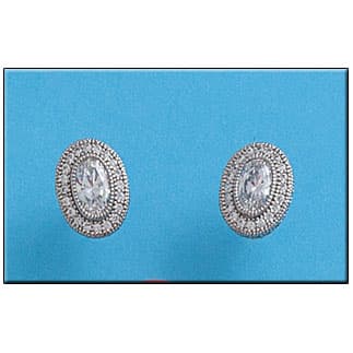 Imagen del productoPENDIENTES PLATA 925MM OVALADO CIRCONITAS