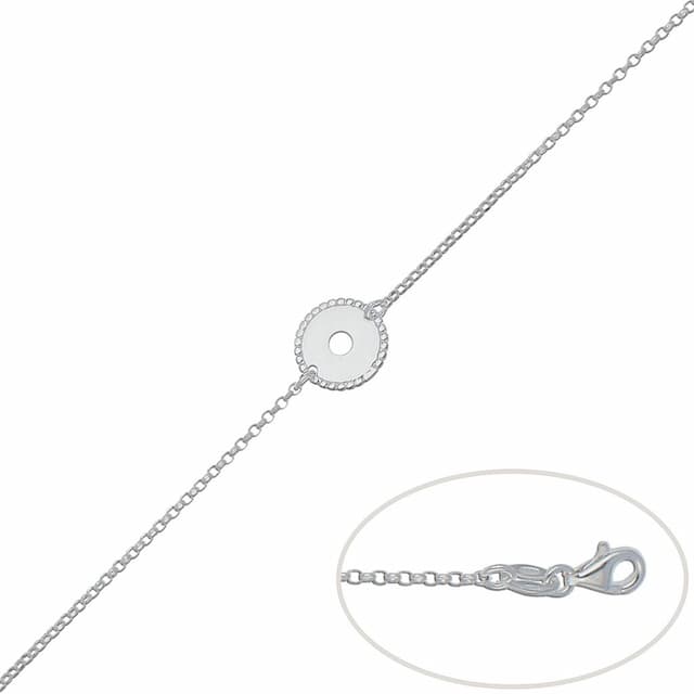 Imagen del productoPULSERA PLATA 925MM CIRCULO