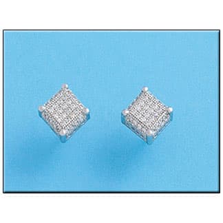Imagen del productoPENDIENTES PLATA 925MM CUADRADOS