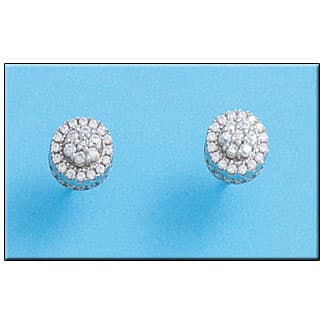 Imagen del productoPENDIENTES REDONDO CIRCONITAS PLATA 925MM
