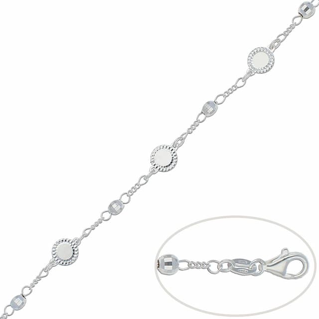 Imagen del productoPULSERA PLATA 925MM CIRCULOS