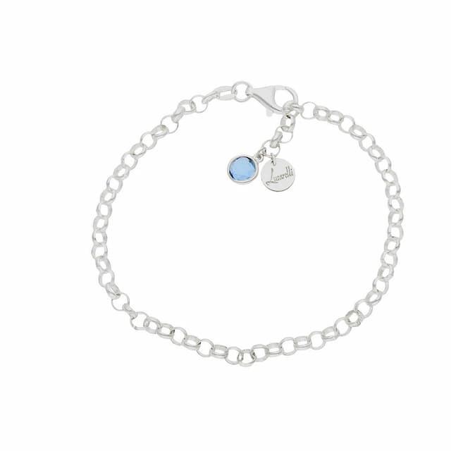 Imagen del productoPULSERA MI HISTORIA PLATA 925MM - AZUL