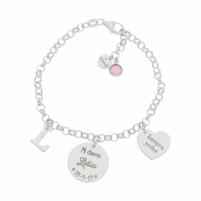 Imagen del productoPULSERA MI HISTORIA PLATA 925MM DAMA HONOR