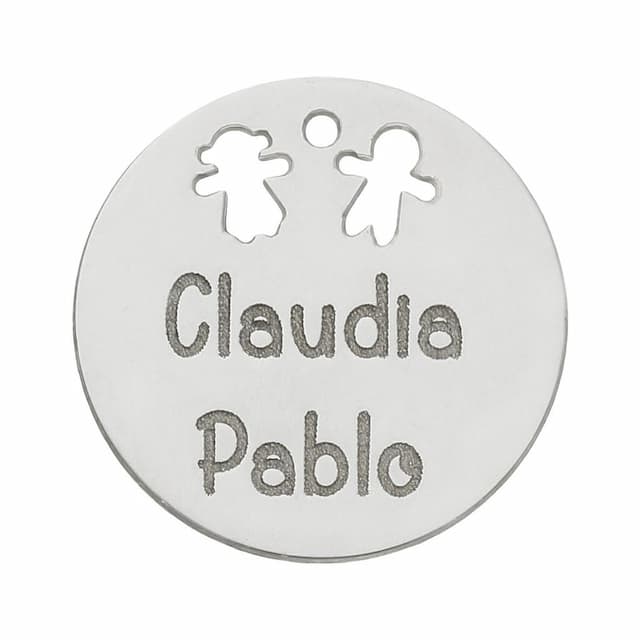 Imagen del productoMI HISTORIA - ABALORIO PLATA 925MM NIÑA + NIÑO