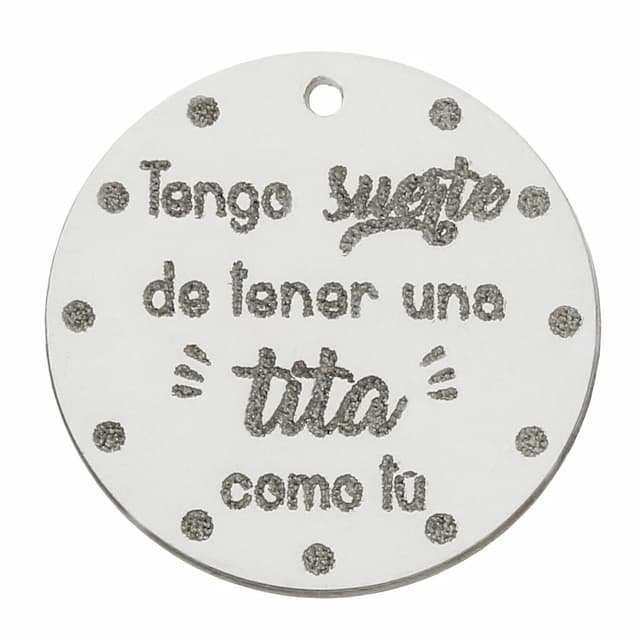 Imagen del productoMI HISTORIA - ABALORIO PLATA 925MM TITA