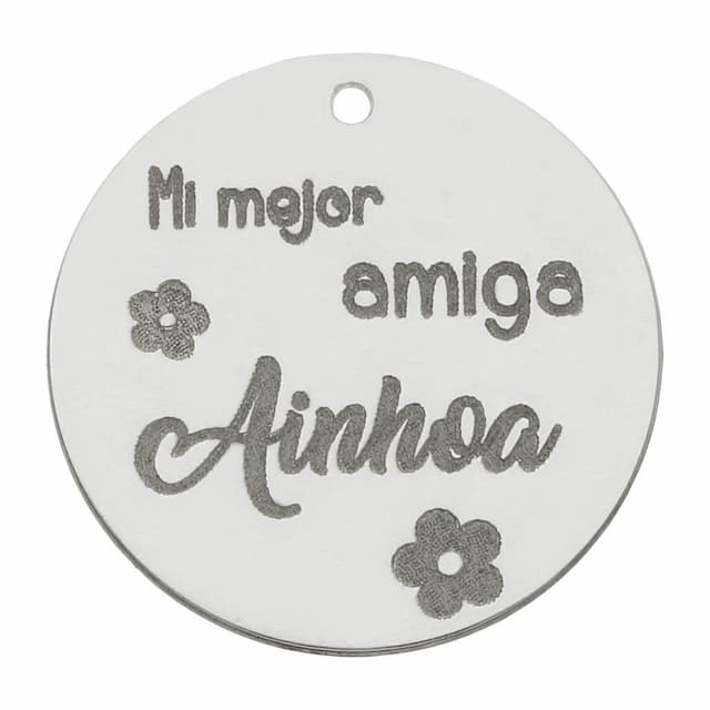 Imagen del productoMI HISTORIA - ABALORIO PLATA 925MM AMIGA