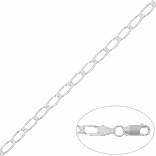 Imagen del productoCADENA PLATA 925MM BILBAO - 4.5MM