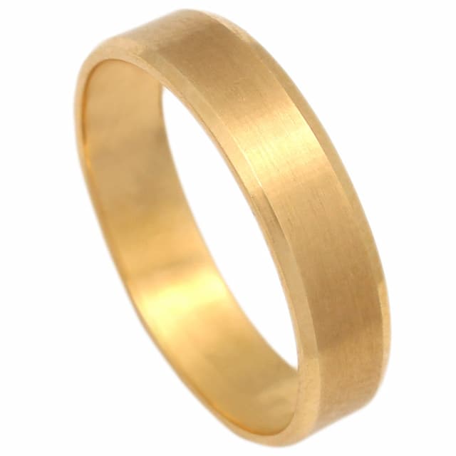 Imagen del productoALIANZA ORO 18KL MATE-BRILLO - 5MM