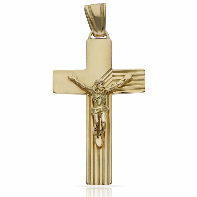 Imagen del productoCRUZ ORO 18KL CRISTO - 20X36MM
