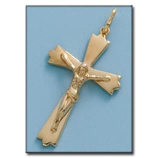 Imagen del productoCRUZ ORO 18KL CON CRISTO - 21X35MM