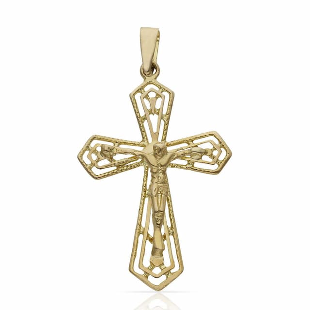 Imagen del producto CRUZ ORO 18KL CRISTO - 20X30MM