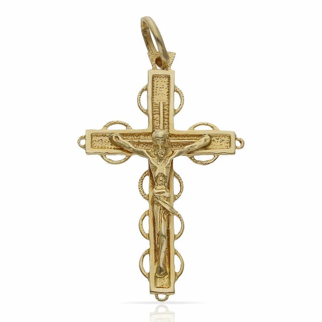 Imagen del producto CRUZ ORO 18KL CRISTO - 20X32MM