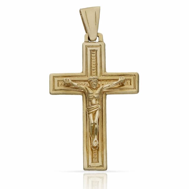 Imagen del productoCRUZ ORO 18KL CRISTO - 21X35MM