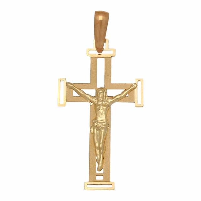 Imagen del productoCRUZ ORO 18KL CRISTO - 16X28MM