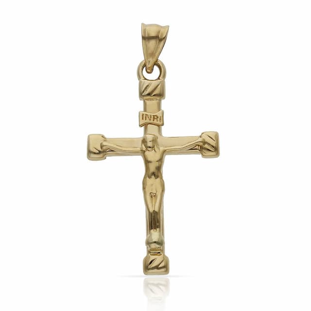 Imagen del producto CRUZ ORO 18KL CRISTO - 17x28MM