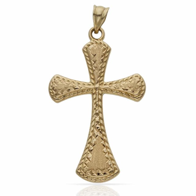 Imagen del producto CRUZ ORO 18KL TALLADA - 22x36MM