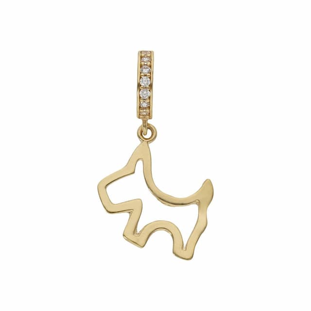 Imagen del productoCHARMS COLGANTE ORO 18KL PERRO