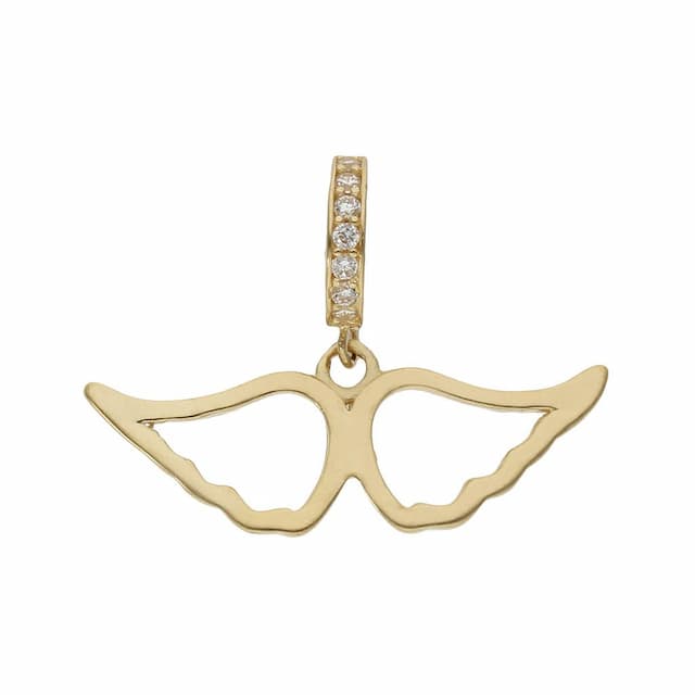 Imagen del productoCHARMS COLGANTE ORO 18KL ALAS ANGEL