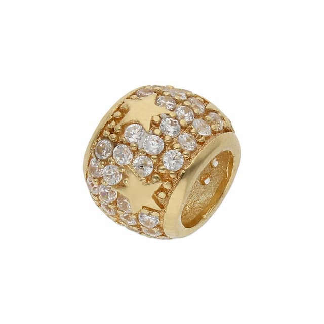 Imagen del productoCHARMS ORO 18KL BOLA ESTRELLA CIRCONITAS