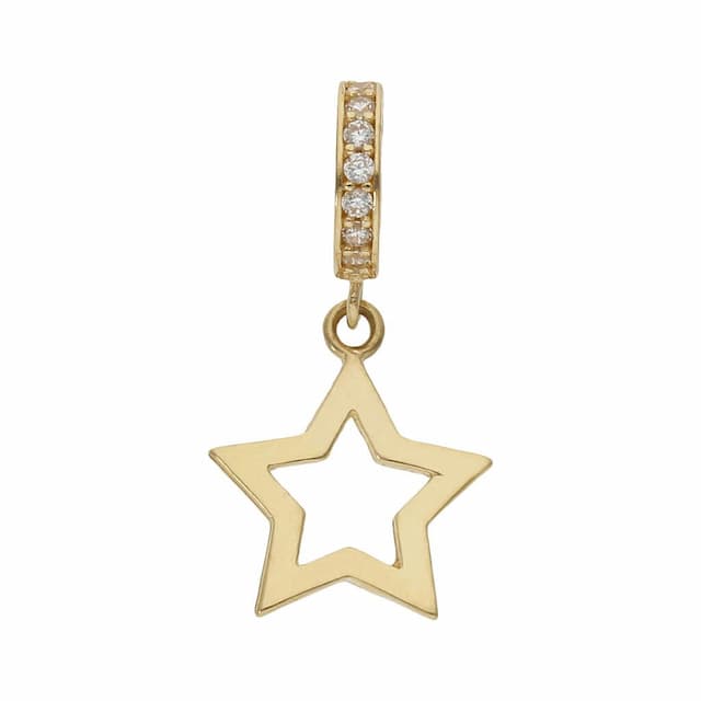 Imagen del productoCHARMS COLGANTE ORO 18KL ESTRELLA