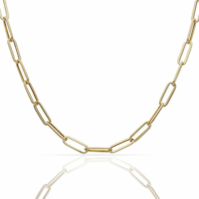 Imagen del productoCOLLAR ORO 18KL ESLABONES OVALADOS - 4MM