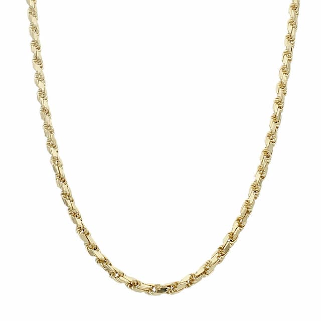 Imagen del productoCORDON ORO 18KL SALOMONICO TALLADO - 4MM