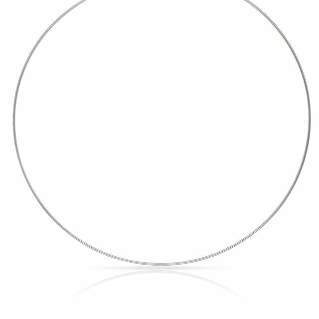 Imagen del productoCOLLAR ORO BLANCO 18KL 1MM