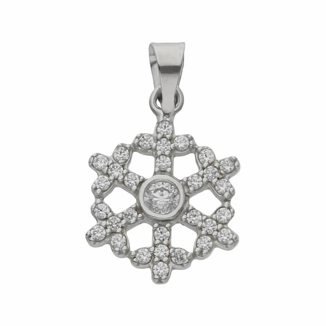 Imagen del productoCOLGANTE ORO BLANCO 18KL ESTRELLA
