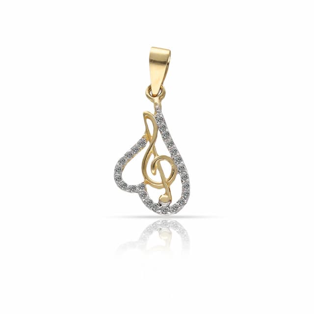 Imagen del producto COLGANTE ORO 18KL CLAVE DE SOL
