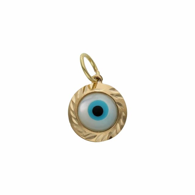 Imagen del productoCOLGANTE ORO 18KL OJO TURCO - 9MM