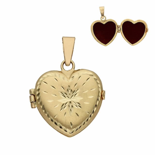 Imagen del productoGUARDAPELO ORO 18KL CORAZON - 23X24MM