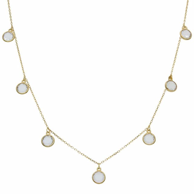 Imagen del productoGARGANTILLA ORO 18KL MINI CHARMS CIRCONITAS