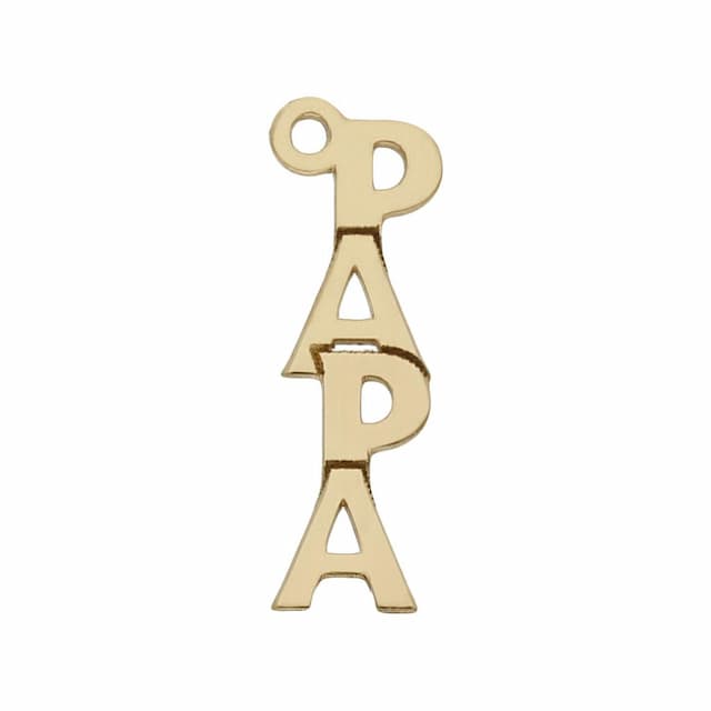 Imagen del productoMI HISTORIA - ABALORIO ORO 18KL PAPA
