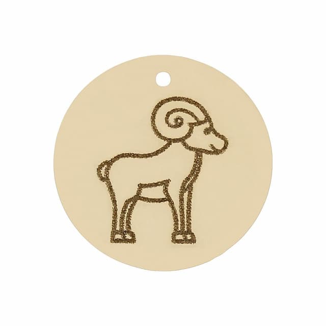 Imagen del producto MI HISTORIA - ABALORIO ORO 18KL HOROSCOPO ARIES